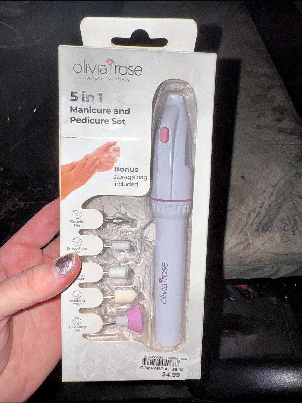 Olivia Rose 5 in 1 Manicure and Pedicure Set NWT